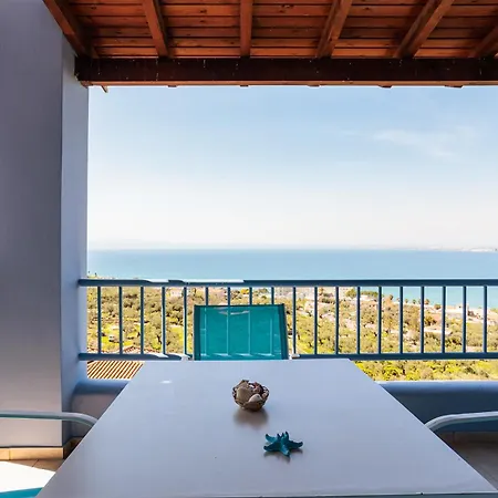 公寓 Modern Seaview Nest With Pool & Panoramic Views