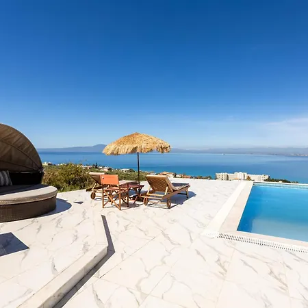 Modern Seaview Nest With Pool & Panoramic Views Verga Kalamata