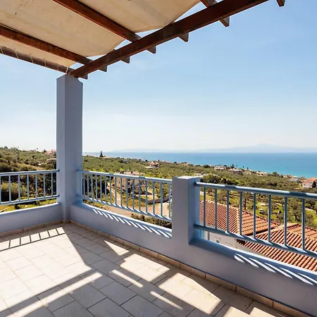 Modern Seaview Nest With Pool & Panoramic Views * ヴェルガ・カラマタ
